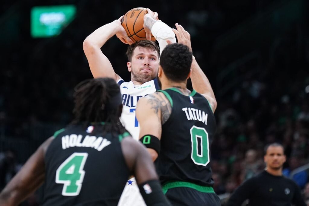 Boston Celtics Vs Dallas Mavericks Match Player Stats